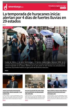 Cover of Sin Embargo destacadas
