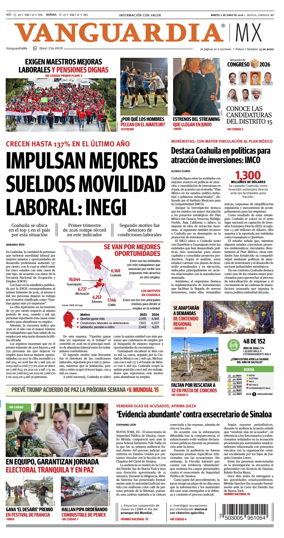 Cover of Vanguardia