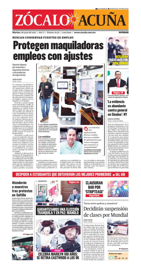 Cover of Zocalo Acuna