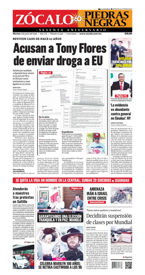 Cover of Zocalo Piedras Negras