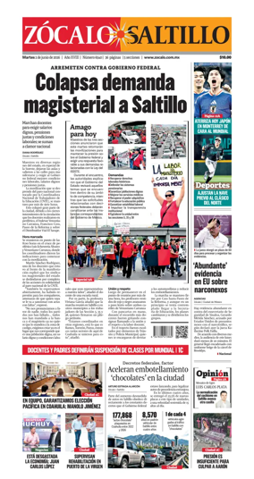 Cover of Zocalo Saltillo