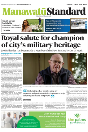 Cover of Manawatu Standard