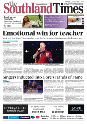 Cover of The Southland Times