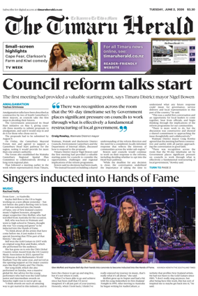 Cover of The Timaru Herald