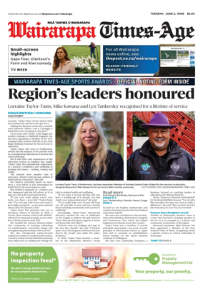 Cover of Wairarapa Times-Age (NZ)