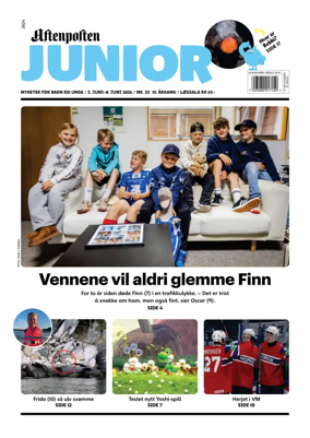 Cover of Aftenposten Junior