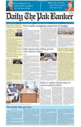 Cover of The Pak Banker