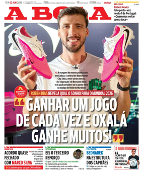 Cover of A BOLA (Portuguese)