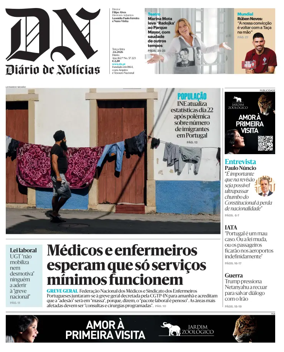 Cover of Diario de Noticias