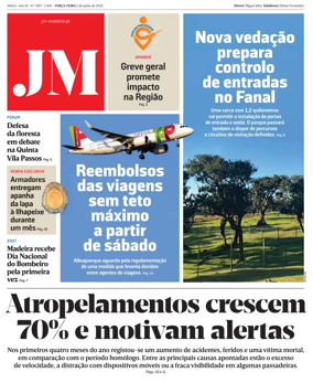 Cover of Jornal Madeira