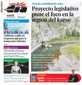 Cover of El Nuevo Dia