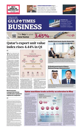 Cover of Gulf Times Business