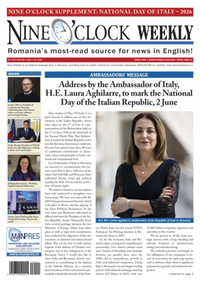Cover of Nine o clock (Romania) Daily