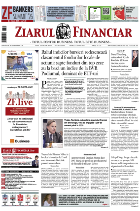 Cover of Ziarul Financiar