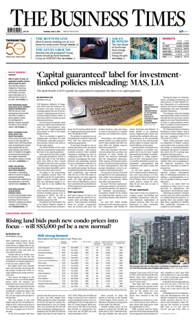 Cover of The Business Times