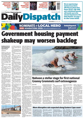 Cover of Daily Dispatch