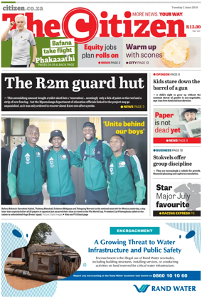 Cover of The Citizen (Gauteng)