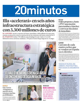 Cover of 20 Minutos Barcelona