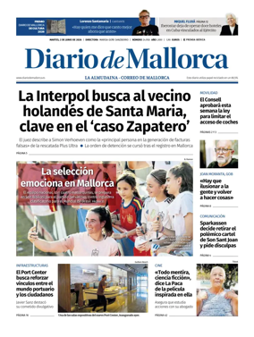 Cover of Diario de Mallorca