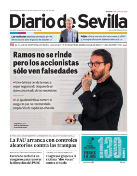 Cover of Diario de Sevilla