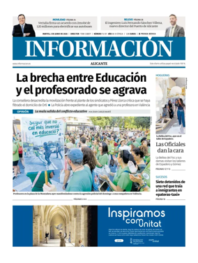 Cover of Diario Informacion