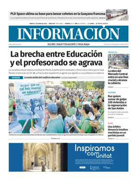 Cover of Diario Informacion (Elche y Vega Baja)