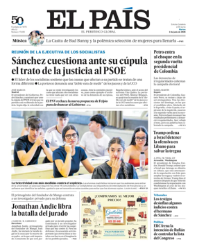 Cover of EL PAIS Catalunya