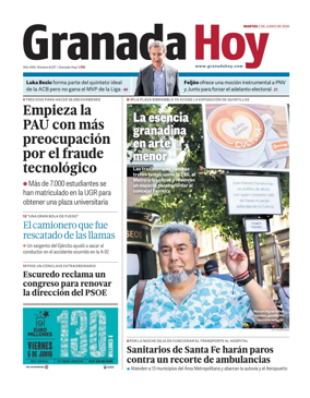 Cover of Granada Hoy