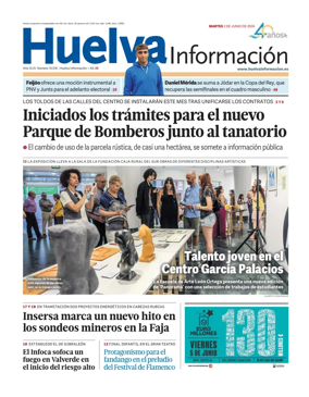 Cover of Huelva Informacion