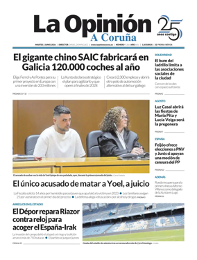 Cover of La Opinion de A Coruna