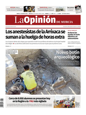 Cover of La Opinion de Murcia