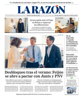 Cover of La Razon (Levante)