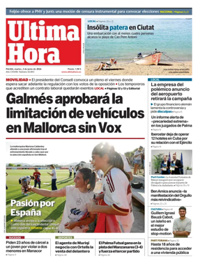 Cover of Ultima Hora