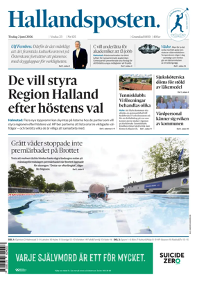 Cover of Hallandsposten