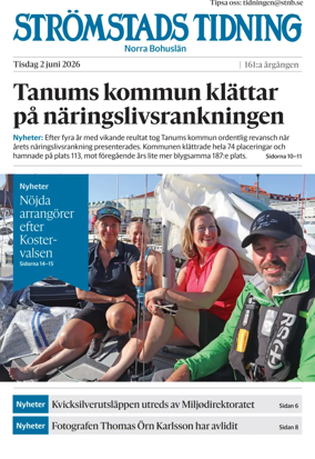 Cover of Stromstads Tidning