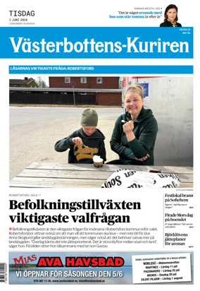 Cover of Vasterbottens-Kuriren