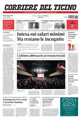 Cover of Corriere del Ticino