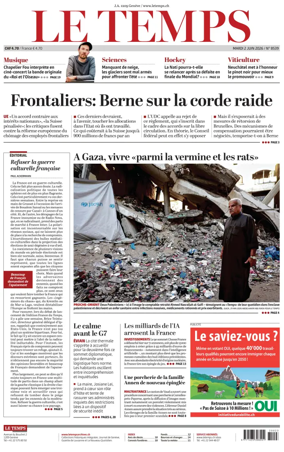 Cover of Le Temps