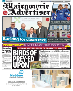 Cover of Blairgowrie Advertiser