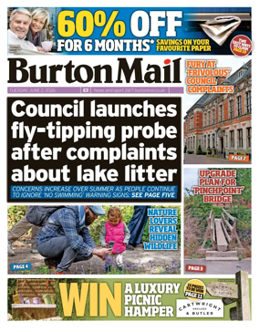 Cover of Burton Mail