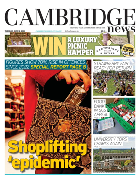 Cover of Cambridge News