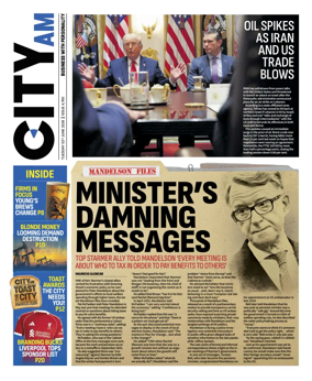 Cover of City AM