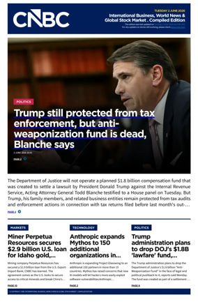 Cover of CNBC