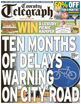 Cover of Coventry Telegraph