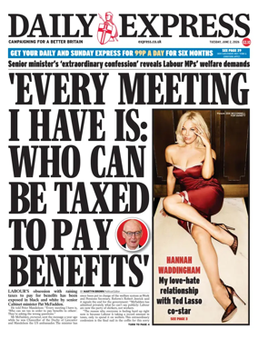Cover of Daily Express
