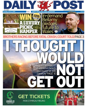 Cover of Daily Post (North Wales)