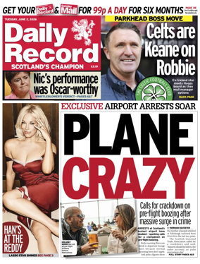Cover of Daily Record