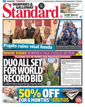 Cover of Dumfries & Galloway Standard
