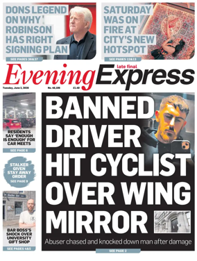 Cover of Evening Express