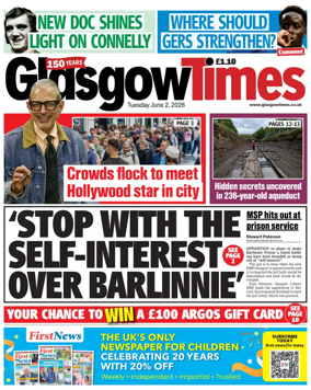 Cover of Glasgow Times